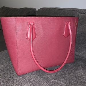 Dagne Dover Classic Tote -- Maroon/Burgundy